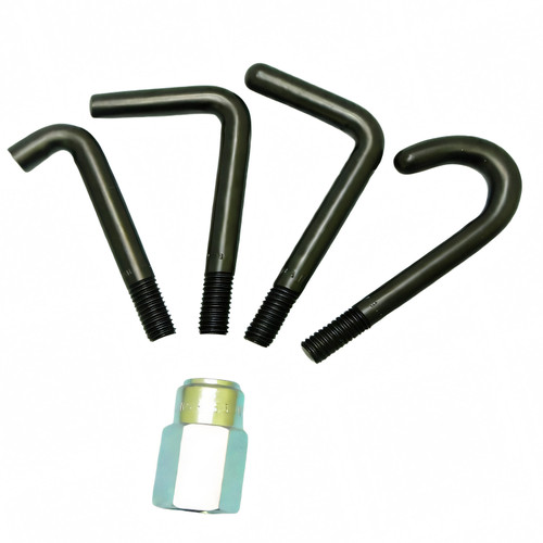 Morgan BS-16 Heavy Duty Nokker Attachment Kit is designed to fit all Morgan heavy-duty 9-lb slide hammers.