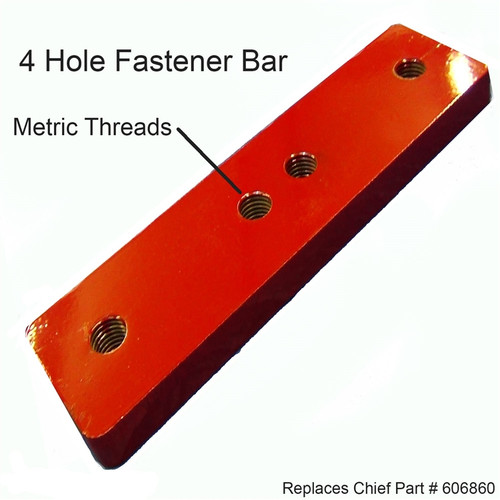 Chief Frame Frame machine anchoring system and clamps for metric style  fastener Bar A2 Replaces Chief p/n 606860 Chief Frame Frame machine anchoring system and clamps for metric style  fastener Bar A2 Replaces Chief p/n 606860