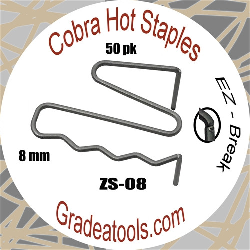 Cobra Hot Staples ZS-08 ZS-Pattern 8mm