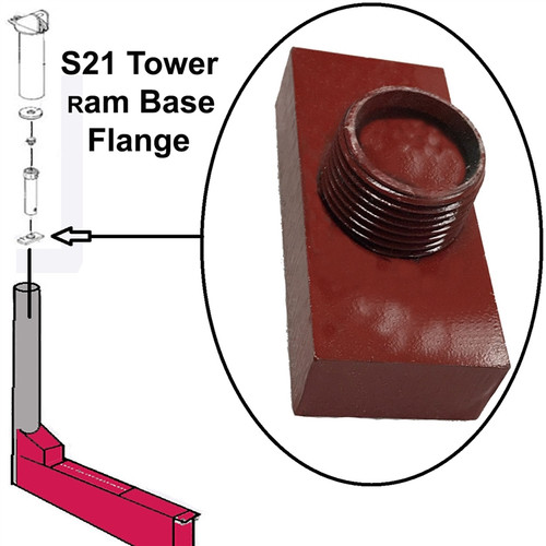 Replacement Chief Frame Machine Tower Base Ram Flange S21