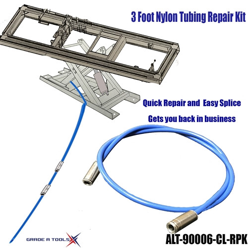 Car o liner frame machine air locking system nylon air tube repair kit W2
