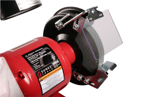 Sunex 5002A 8" Bench Grinder with Light