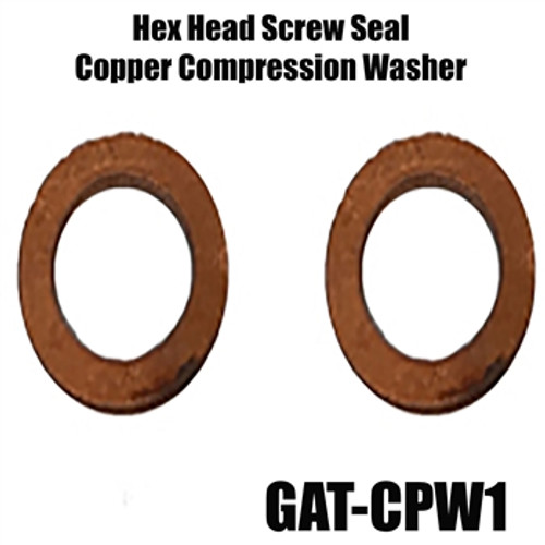 10442 Copper compression washer