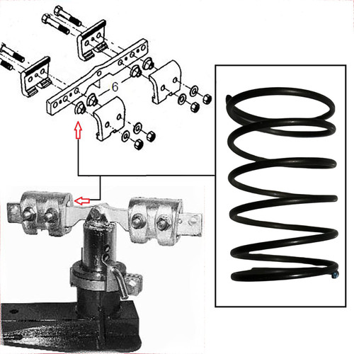 Chief Frame Machine Anchoring Clamp Springs - part # art# 092111 for  chief Generation  1 Clamps A3