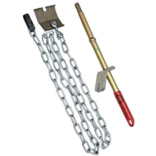 Morgan W-1 Wrecktifier is a heavy-duty leverage pulling tool with chain, flat hook, hook adapter.