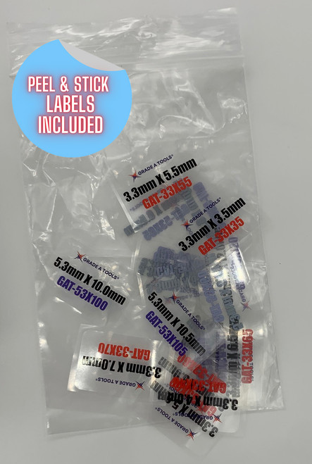 800 Piece Self Piercing Rivet Kit. 3.3mm - 4 Sizes. -1 800 Piece Self Piercing Rivet Kit. 3.3mm - 4 Sizes. -1