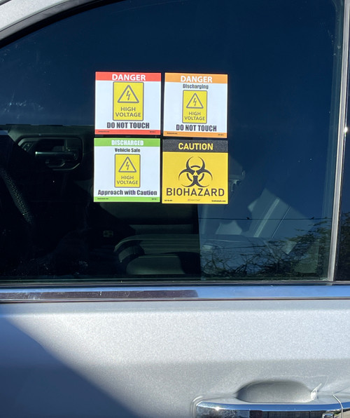 Static Cling Decal - See them work!