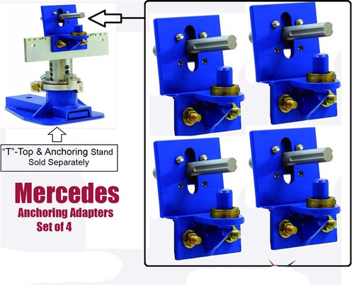 Replacement Chief Mercedes Anchoring Adapters-Set of 4