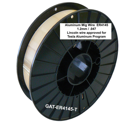Tesla compliant  Aluminum Mig wire 1.2mm - ER4145