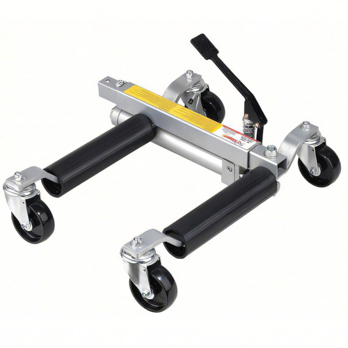 OTC 1580 1,500 lb Easy Roller Dolly (Stinger series) is a hydraulic wheel dolly.