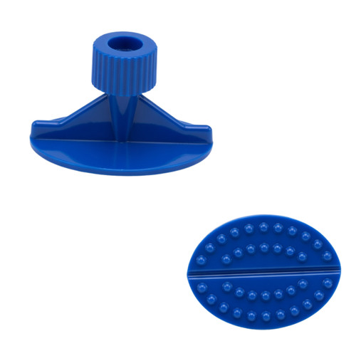 DentFix DF-DM34PO is a pack of 10 PDR nibs featuring an oval shape with pimples.