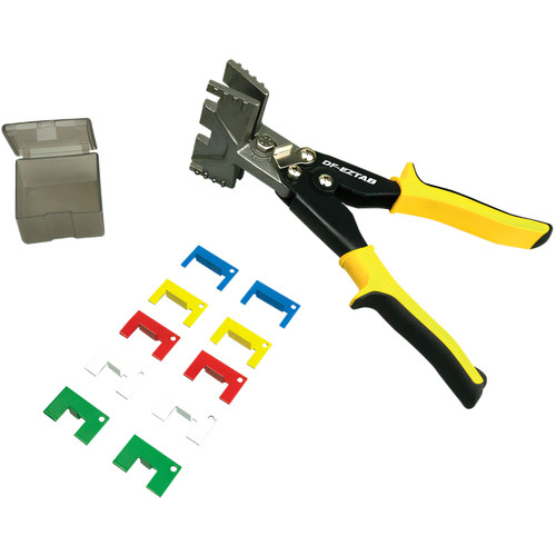 DentFix DF-EZTAB EZ Tab Plastic Repair Kit is the collision shop essential for recreating perfect slot tabs on broken bumpers, grilles, and plastic parts.