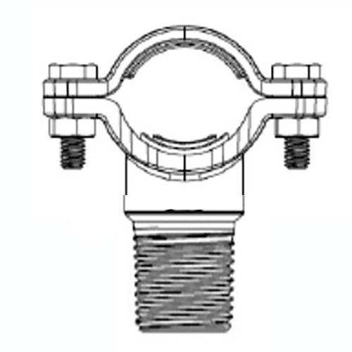 Champion Quick Lock Air Pipe - Threaded Outlet, Saddle Clamp Reducer Pipe Connector 22