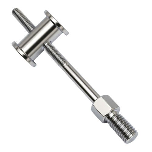 Threaded Pull Rod - Leverage Bar Slim is a precision accessory for dent pulling in collision and auto body repair - With a ultra-slim 6mm shaft.