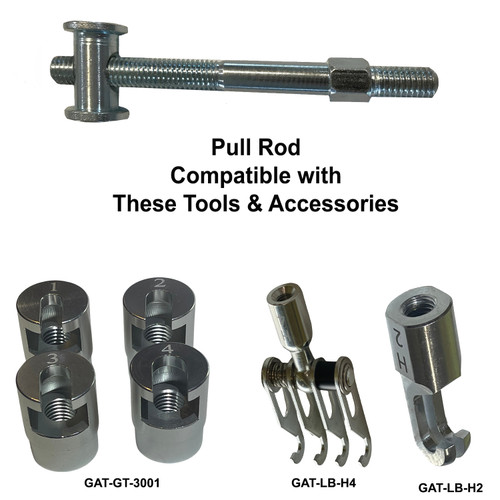 Threaded Pull Rod - Leverage Bar - Dent Pulling 1008 A