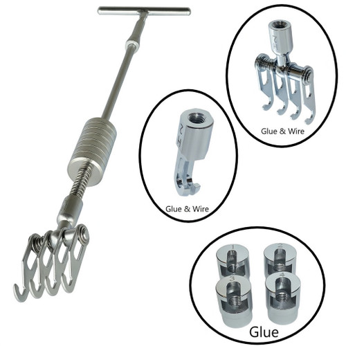 PDR and Wiggle Wire Dent Pulling Tool with Slide Weight GAT-TPULL-02 is a versatile 1.6 lb slide hammer kit.