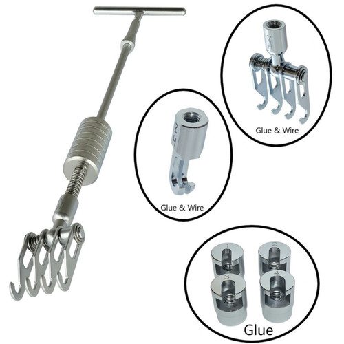 PDR and Wiggle Wire Dent Pulling Tool with Slide Weight GAT-TPULL-02 is a versatile 1.6 lb slide hammer kit.
