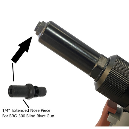 Nozzle 6.4 Extended Flat - for BRG-300 Blind Rivet Gun  plk