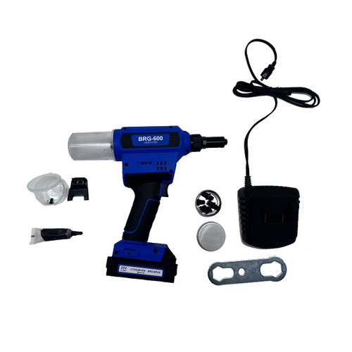 BRG-600 Blind Rivet Gun - Collision Repair Ford, GM, Tesla, Mercedes, Subaru Compliant BRG-600 Blind Rivet Gun - Collision Repair Ford, GM, Tesla, Mercedes, Subaru Compliant