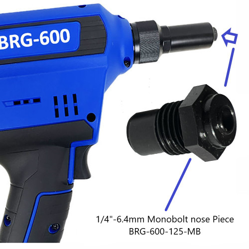 Nose Piece  Monobolt  1/4 - 6.4mm  - for BRG-600 Blind Rivet Gun MP