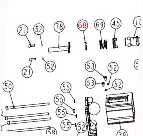 Retaining Ring for BRG-600 Blind Rivet Gun WW