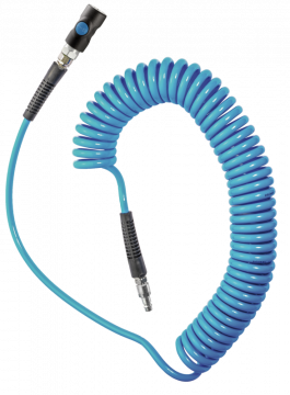 Prevost Spiral Hose - Blue - Alternate image