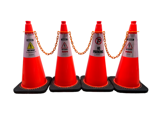 EV Safety Chain & Cone Kit  - Professionals Packages GAT-SCP-PRO A