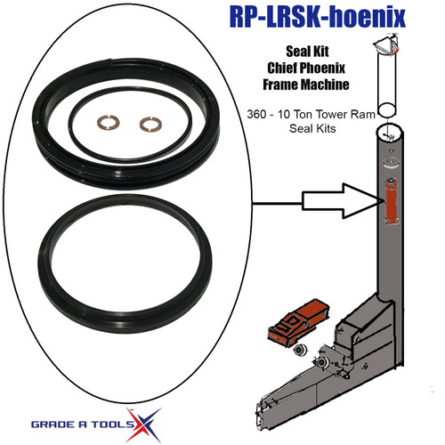 Seal point to the tower of Replacement Chief Phoenix  Tower Ram Seal Kit