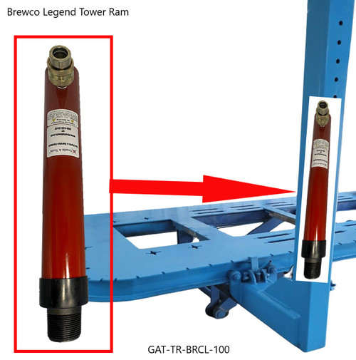 Brewco Frame Machine Tower Ram - Legend's, Max, Body builder, 360 & Executive Cylinder B