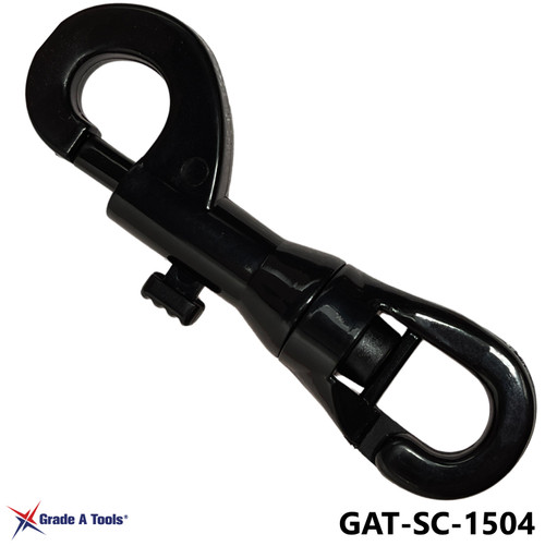 Plastic Safety Chain Spring Loaded Plastic Snap Connector - Hook A