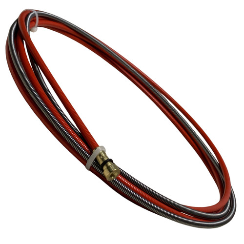 Red Handle Silicon Bronze MIG Welder Torch Liner -  Works With Prospot A