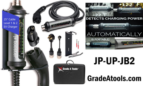 Level 1 & 2 EV Mobile Charging Kit 6 - 40 amps / 120-240 volts - J1772 A