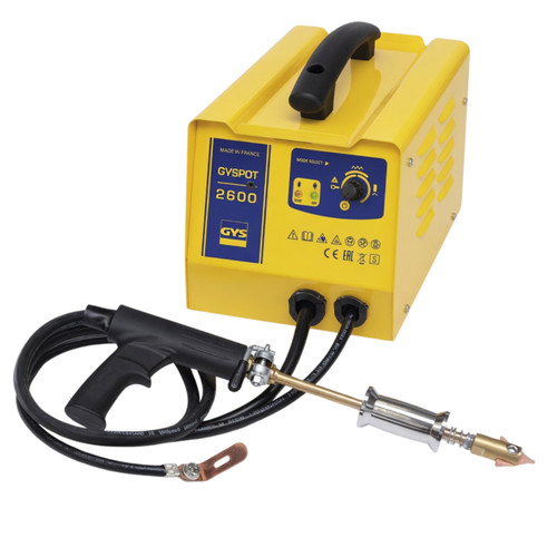 GYS2600 Dent Puller is a powerful 2600 amp stud welder designed for professional collision and auto body repair.