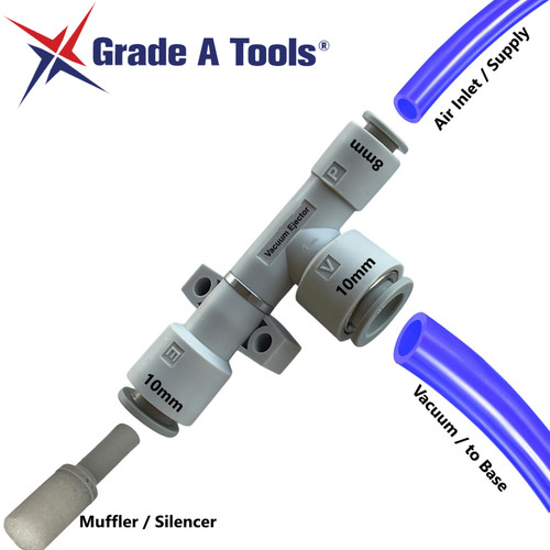 Vacuum Ejector -  for Vac-N-Pull - Vacuum pull Post B