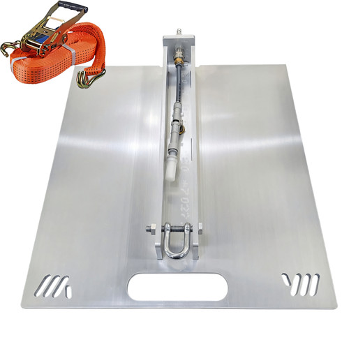 Counter Pull Plate GAT-VP-100-CPP is a heavy-duty accessory engineered specifically for the Vac-N-Pull XL Series extra tall vacuum pulling posts.