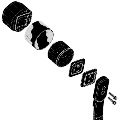 Soft-Shock Mallet By Dentfix -  B