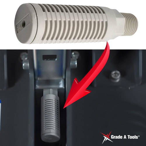 Mounted View of the Muffler Silencers for Airfix Draw Aligner & Dent Fix Portable Pulling Tower