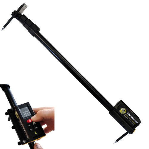 Ultimate Digital Tram - Killer Tools ART90MX  shown with digital scale.