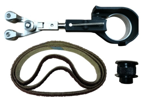 Shows basic contents of Spot Weld Pro M-Fit - Attachment for Milwaukee M12 Bandfile