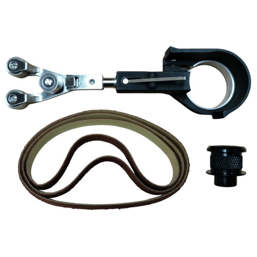Shows basic contents of Spot Weld Pro M-Fit - Attachment for Milwaukee M12 Bandfile.