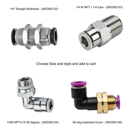 Polyvance Push to Connect Fittings are genuine OEM.