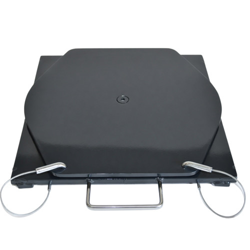 QSP-25-130 Medium duty turnplates with Handles (Pair) provide durable platforms for precise wheel alignments.