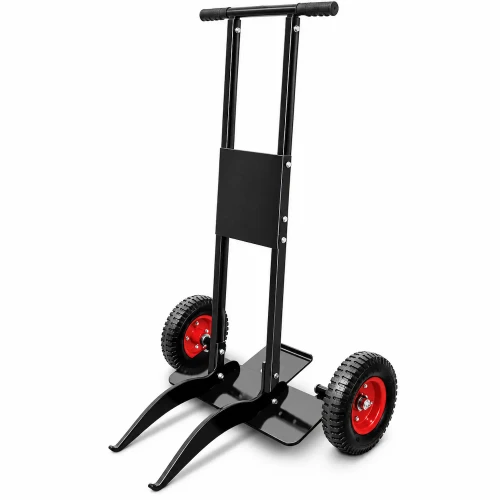 GYS 089068 paint booth floor grate cart and dolly for handling heavy grating.