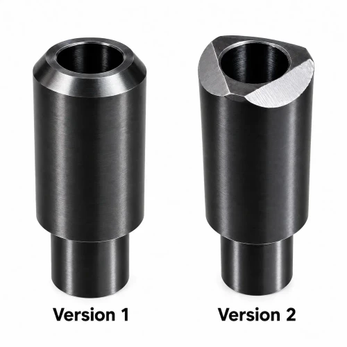 BRG-600 Blind Rivet Gun replacement jaw pusher available in Version 1 and Version 2.