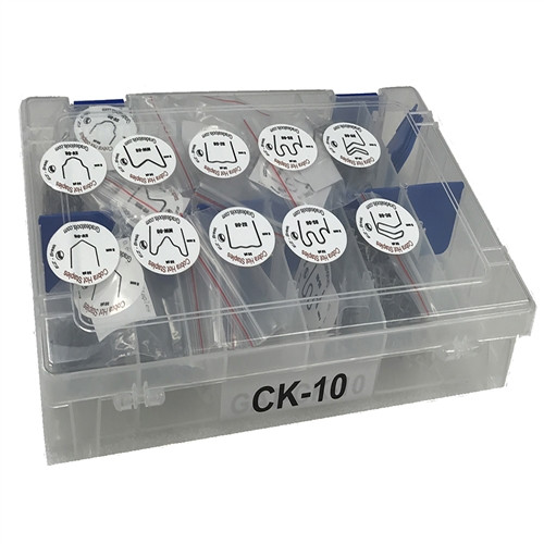 Cobra Hot Staples Kit - 10 Types CK-10 (500 Staples)