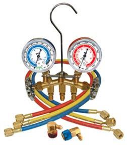 Mastercool 66661 Automotive R134A Manifold Gauge Sets with Economy Couplers