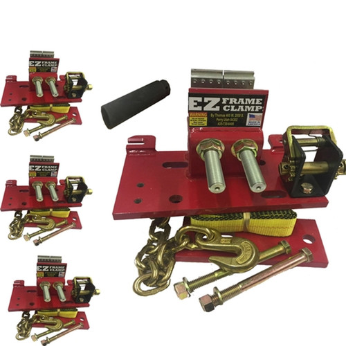 Car O liner frame machine truck and full frame anchoring package works with all car o liner model frame racks T4