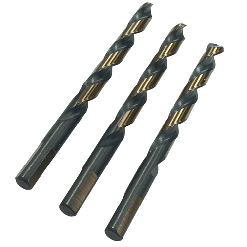 CryoCobalt Drill Bit 1/4" (3 Pack) – Part # 01-112. Diameter: 1/4" (6.35mm). Material: cobalt alloy steel.