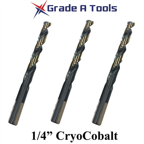 CryoCobalt Drill Bit 1/4" (3 Pack) 01-112