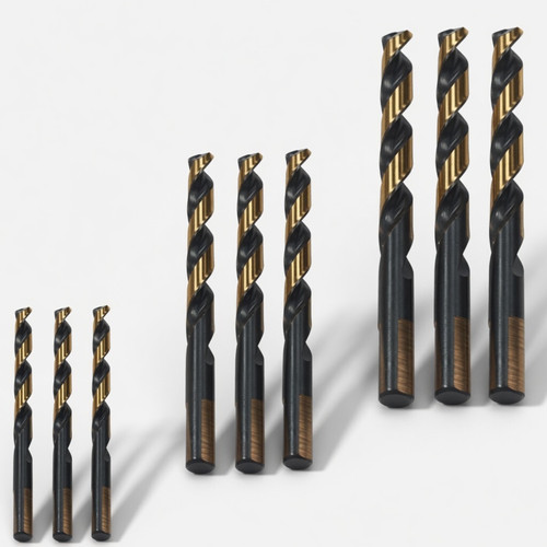 CryoCobalt Drill Bit Bundle (9 Pack) 3/8", 1/4", 5/16" GOE-01-Bundle for Ford, GM, Tesla, Mercedes, and others.